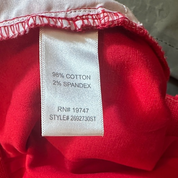 Counterparts Women's Red Ankle Pants - Picture 5 of 5